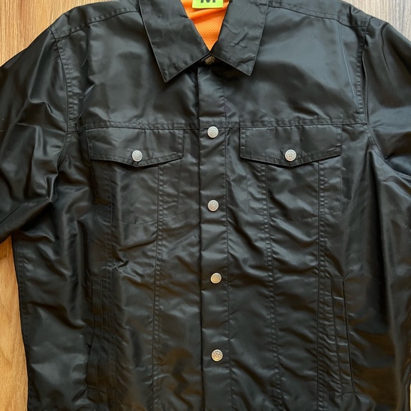 Supervsn quality, nylon cotton jacket - all metal snaps, including breast pocket - Picture 2 of 9